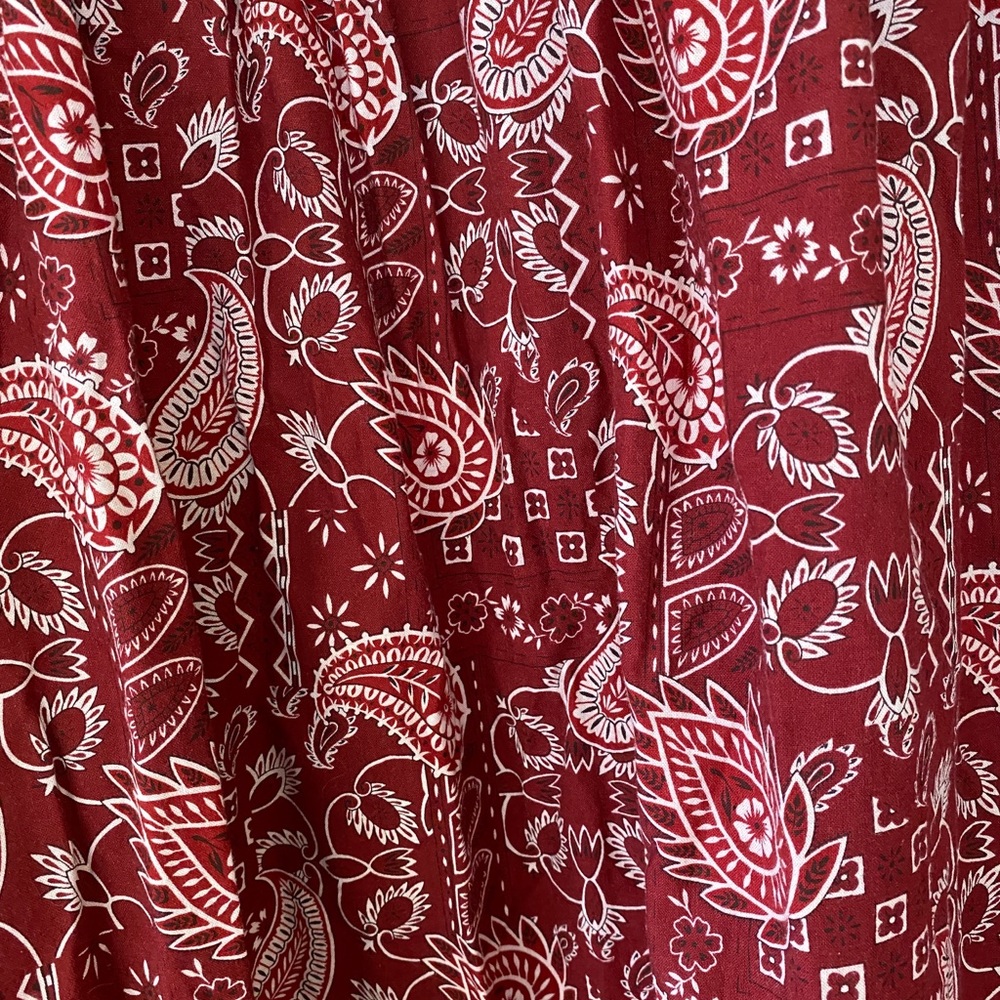 ♥️Deep red cottage core style dress♥️ - Picture 3 of 5